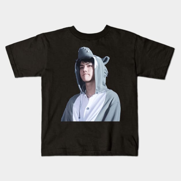 cUTE oH sEHUN Kids T-Shirt by elisa88